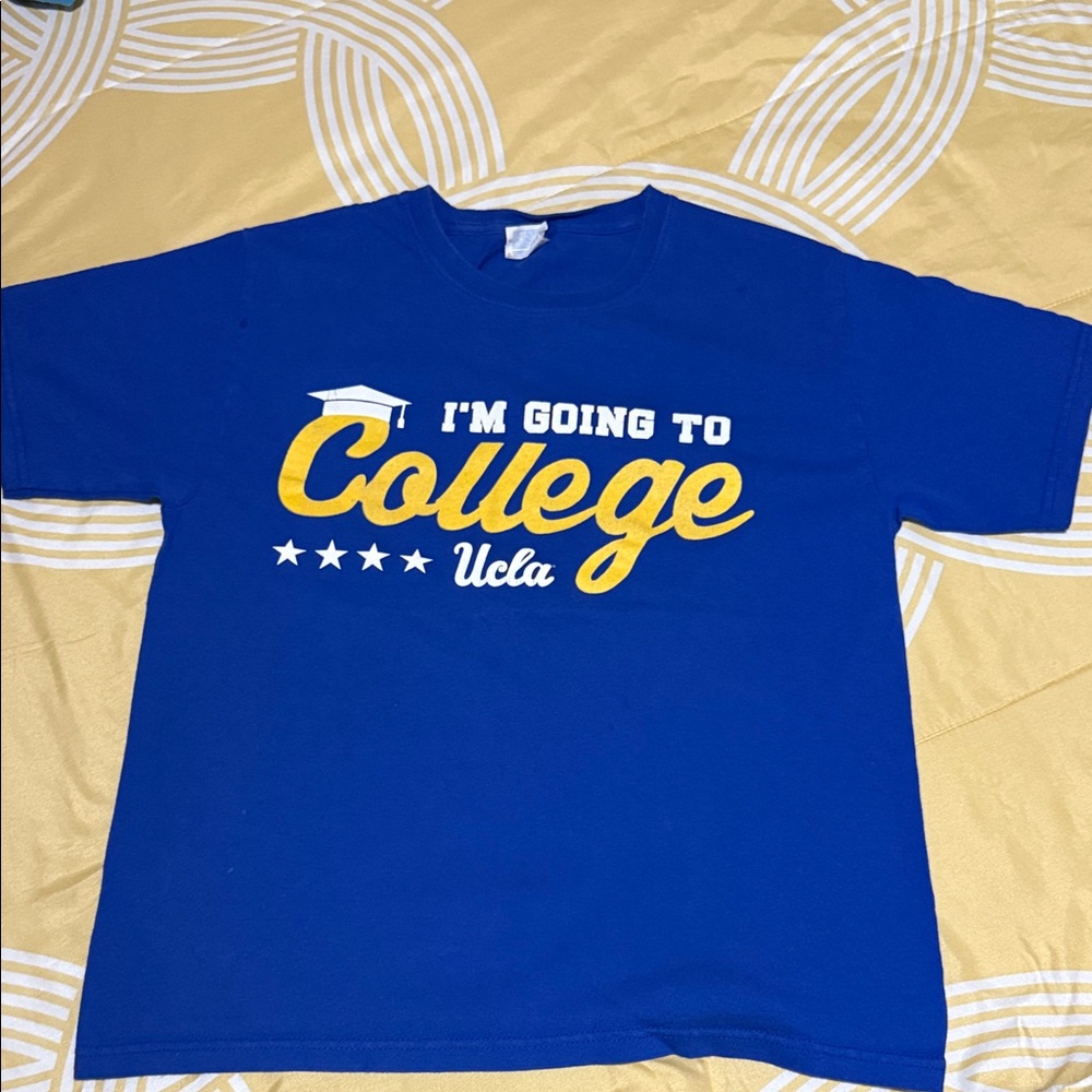 UCLA Blue College Spirit T-Shirt - Picture 1 of 2